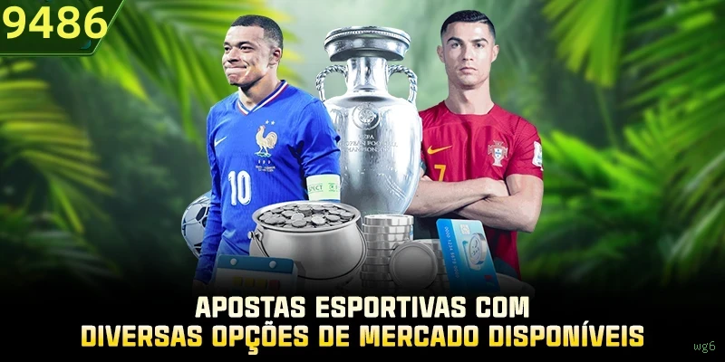 Apostas futebol ao vivo wg6 - odds competitivas